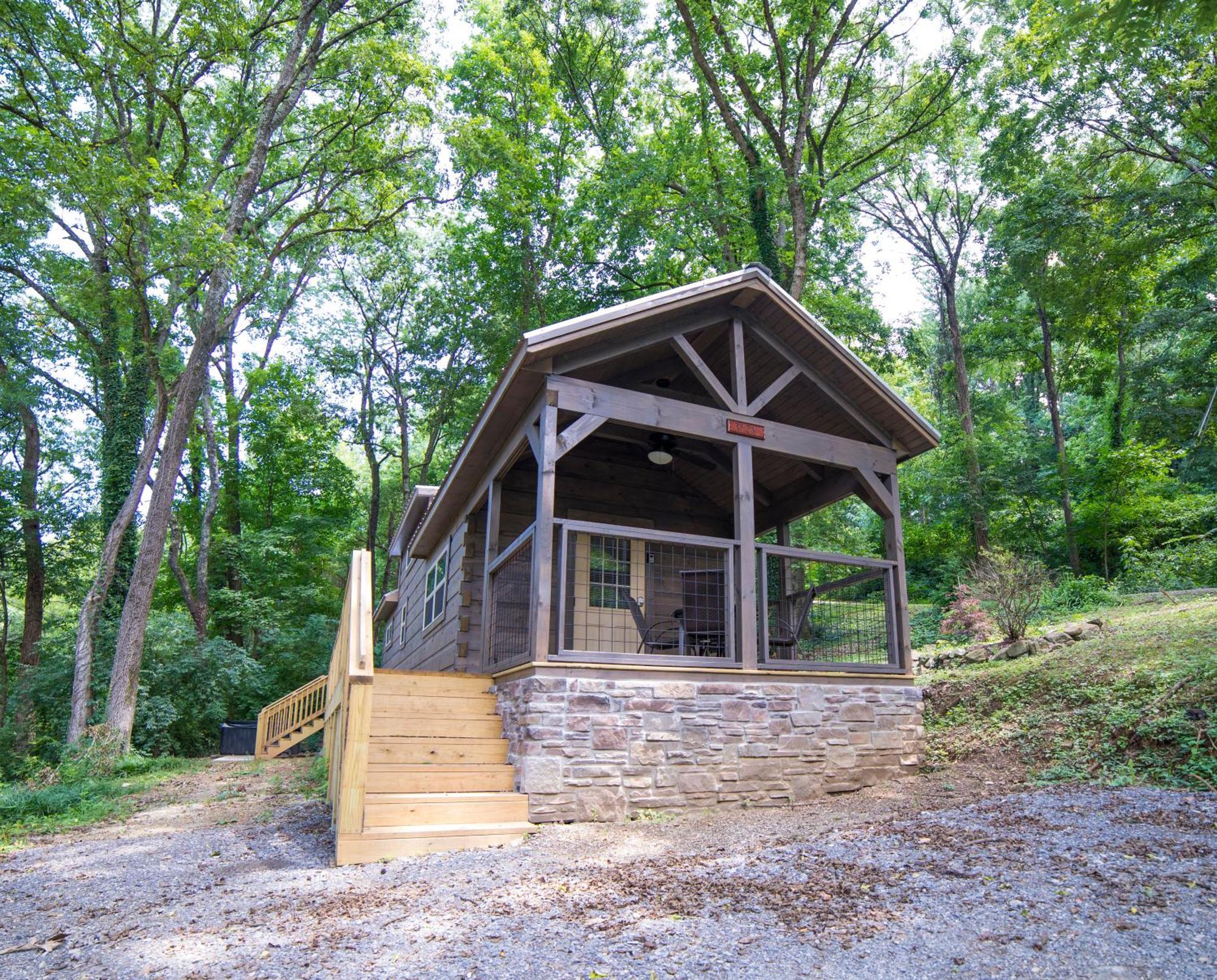 Ryon Tiny Home Cabin City-Side Rustic Retreat Chattanooga Eksteriør billede